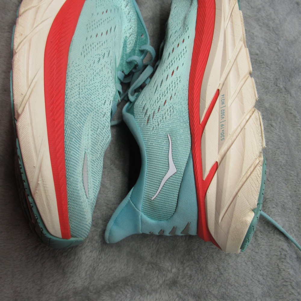 Hoka Running Shoes Women 9 B Aqua Clifton 8 Lightweight Comfort Lace-Up Athletic - Picture 8 of 16